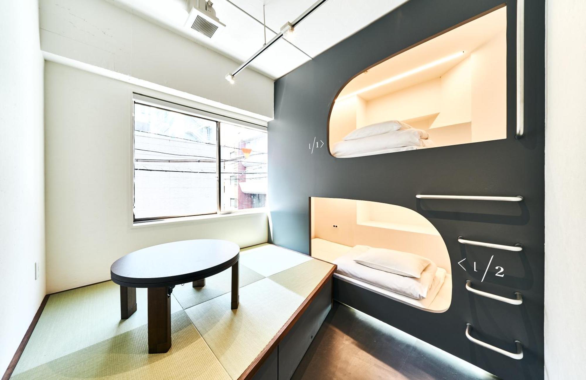 Cocts Akihabara Hostel Tokió Szoba fotó