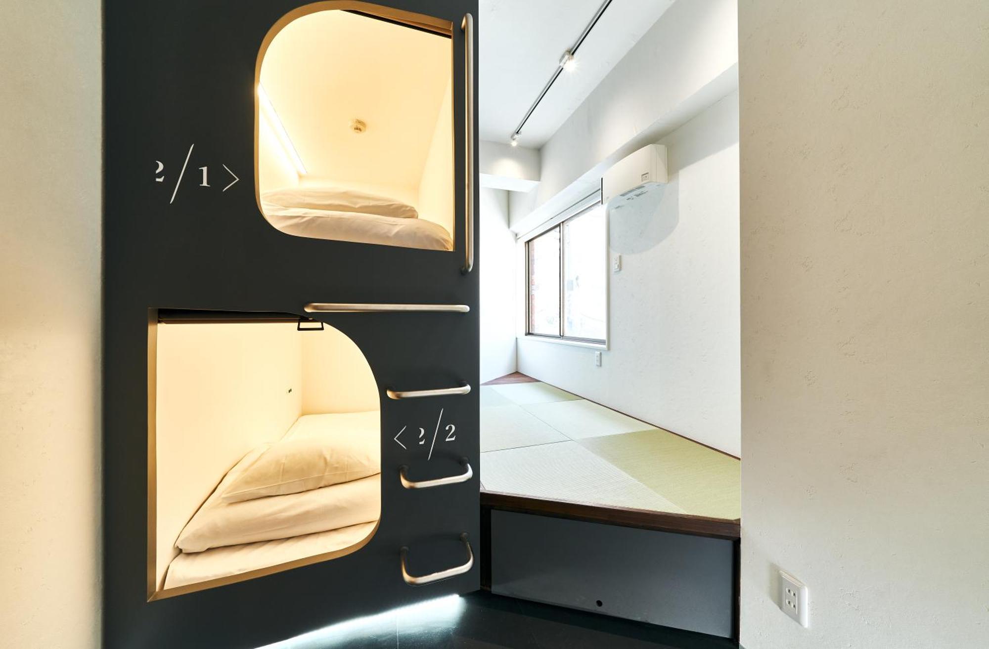 Cocts Akihabara Hostel Tokió Szoba fotó